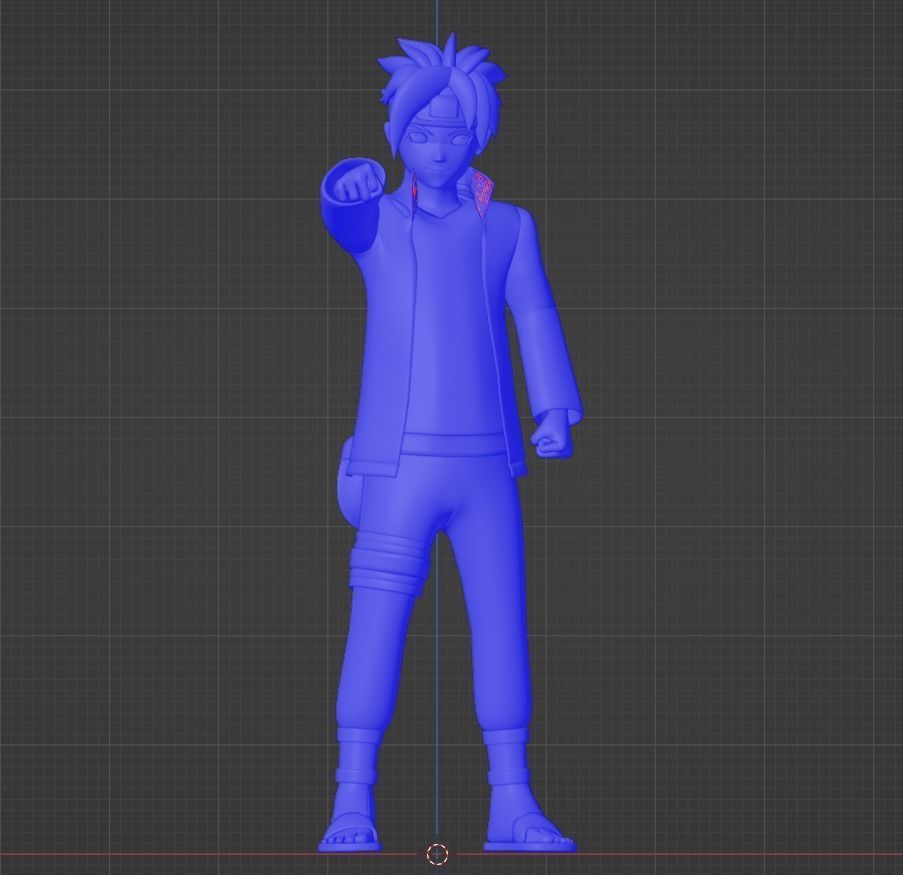 Boruto Uzumaki - Naruto Shippuden 3D model_13