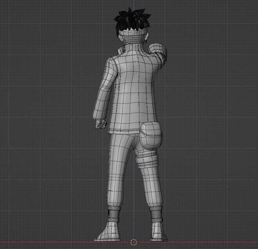 Boruto Uzumaki - Naruto Shippuden 3D model_10