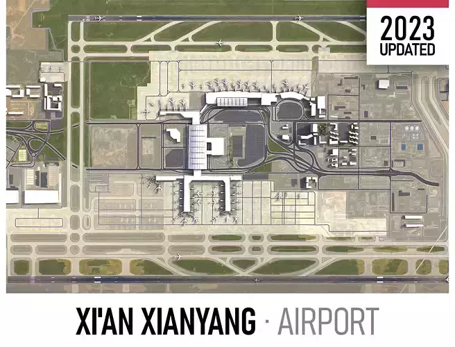 Xian - 3D Airport Model