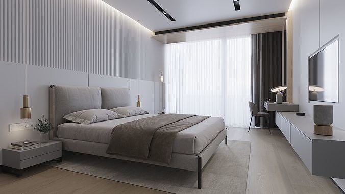 ProVis3D 031 - Hotel Room I 3D model 3