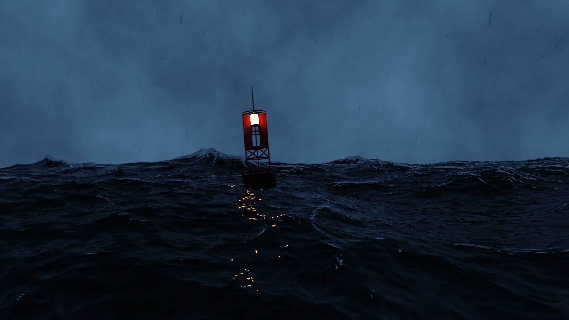 Mastering create a stormy ocean 3D model_3