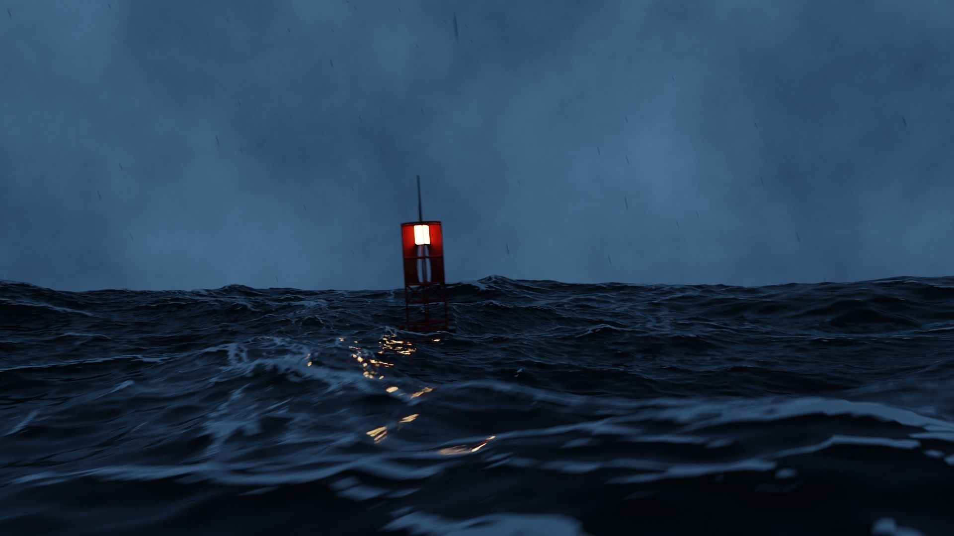 Mastering create a stormy ocean 3D model_4