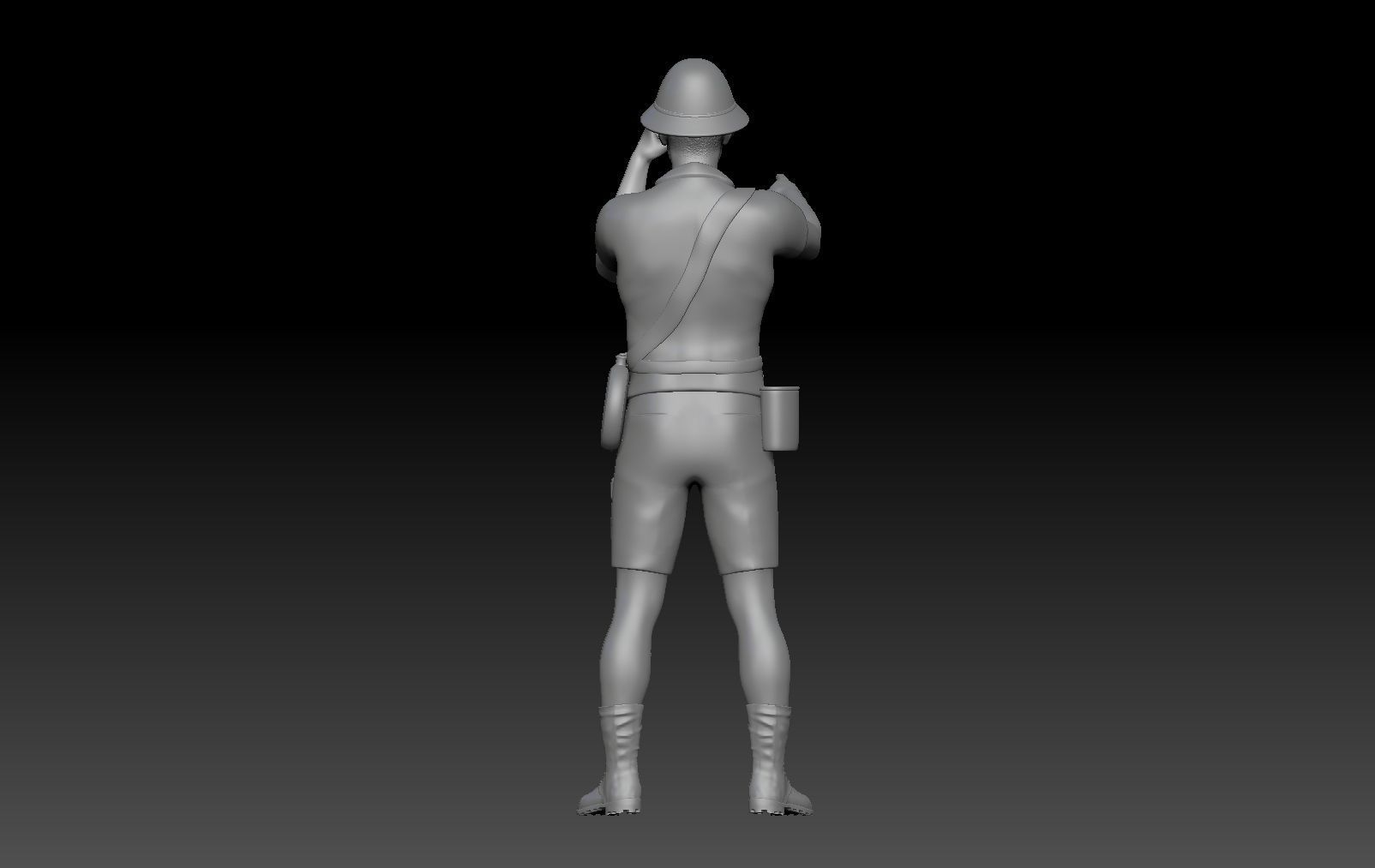 SAFARI MAN 1 3D print model_4
