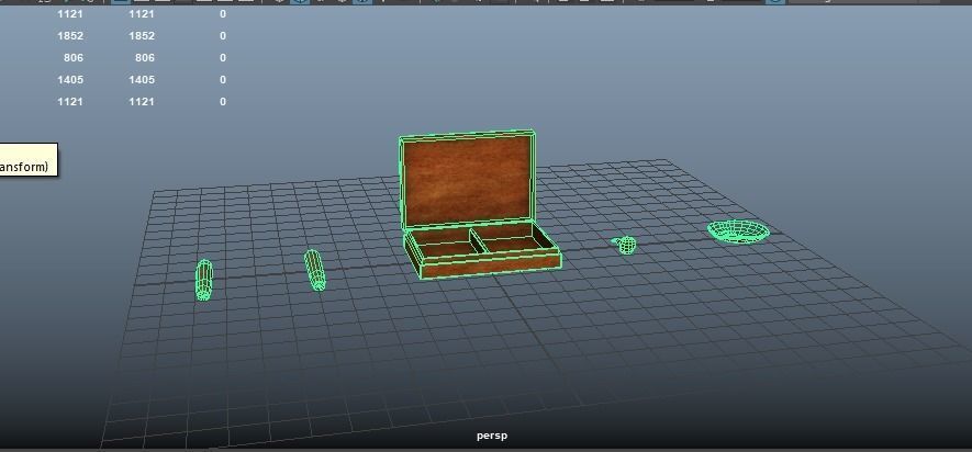 Cigar Set Low-poly 3D model_14