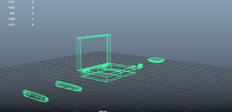 Cigar Set Low-poly 3D model_20