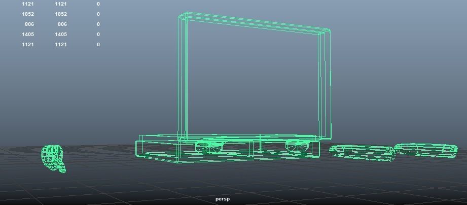 Cigar Set Low-poly 3D model_22