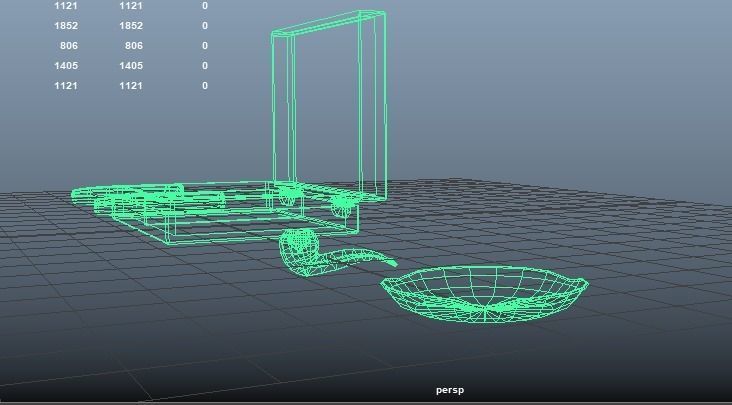 Cigar Set Low-poly 3D model_12