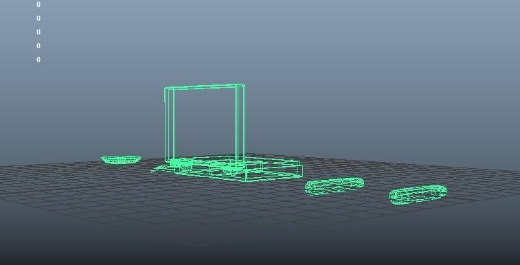 Cigar Set Low-poly 3D model_21