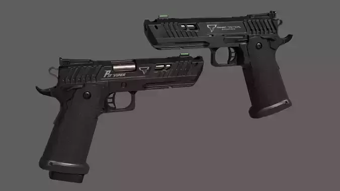 Taran Tactical Innovations TTI JW4 Pit Viper Low-poly 3D model