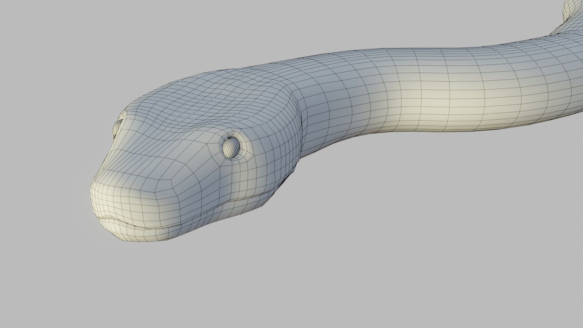 Russel Viper - Low Poly - Game Ready - Rigged Low-poly 3D model_14