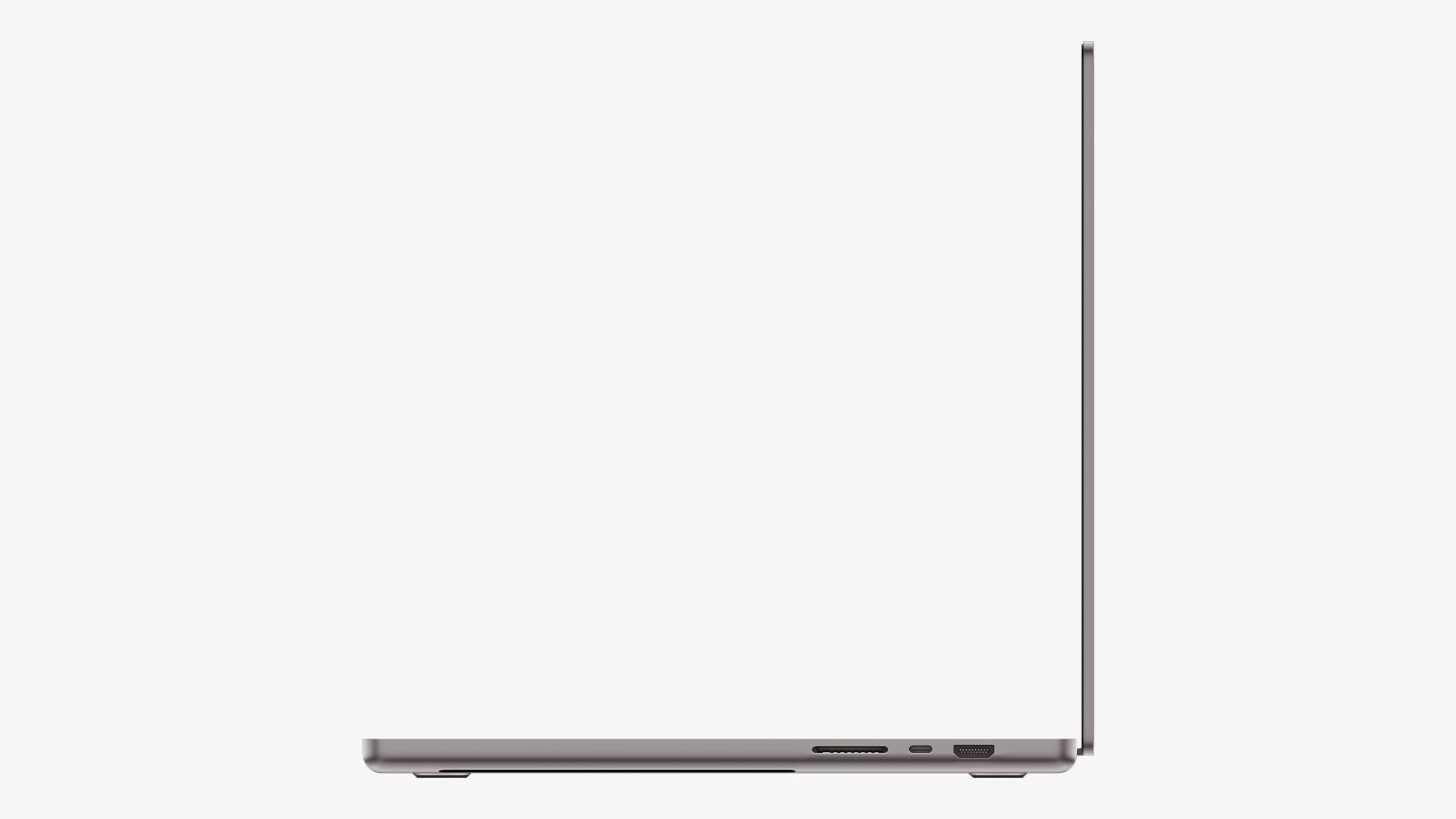 Apple MacBook Pro 16 Collection 2022 With Magic Mouse 3D model_20