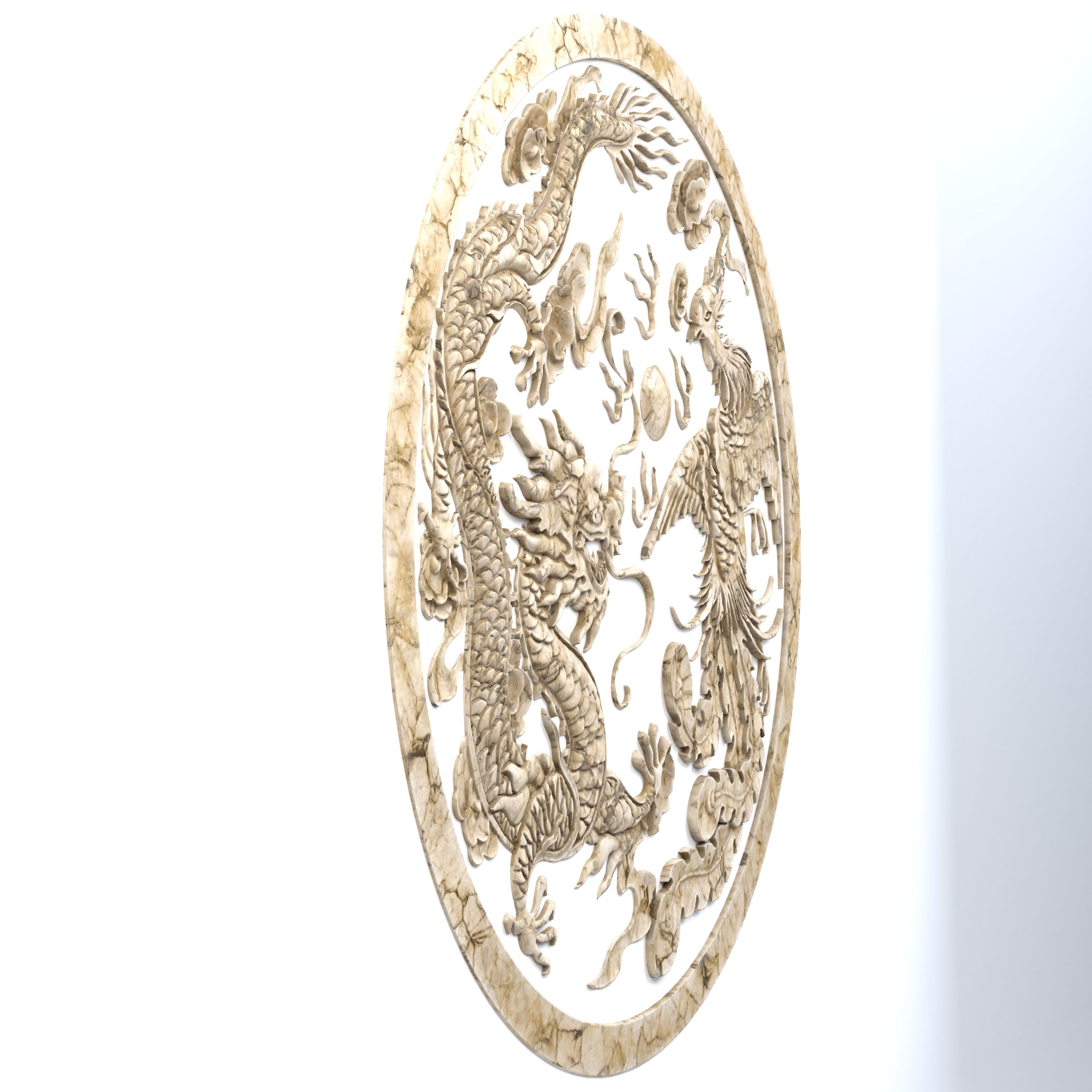Dragon Ornament Vol 03-2 3D model_5