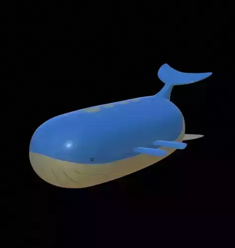 WAILORD WHALOH POKEMON 3D print model