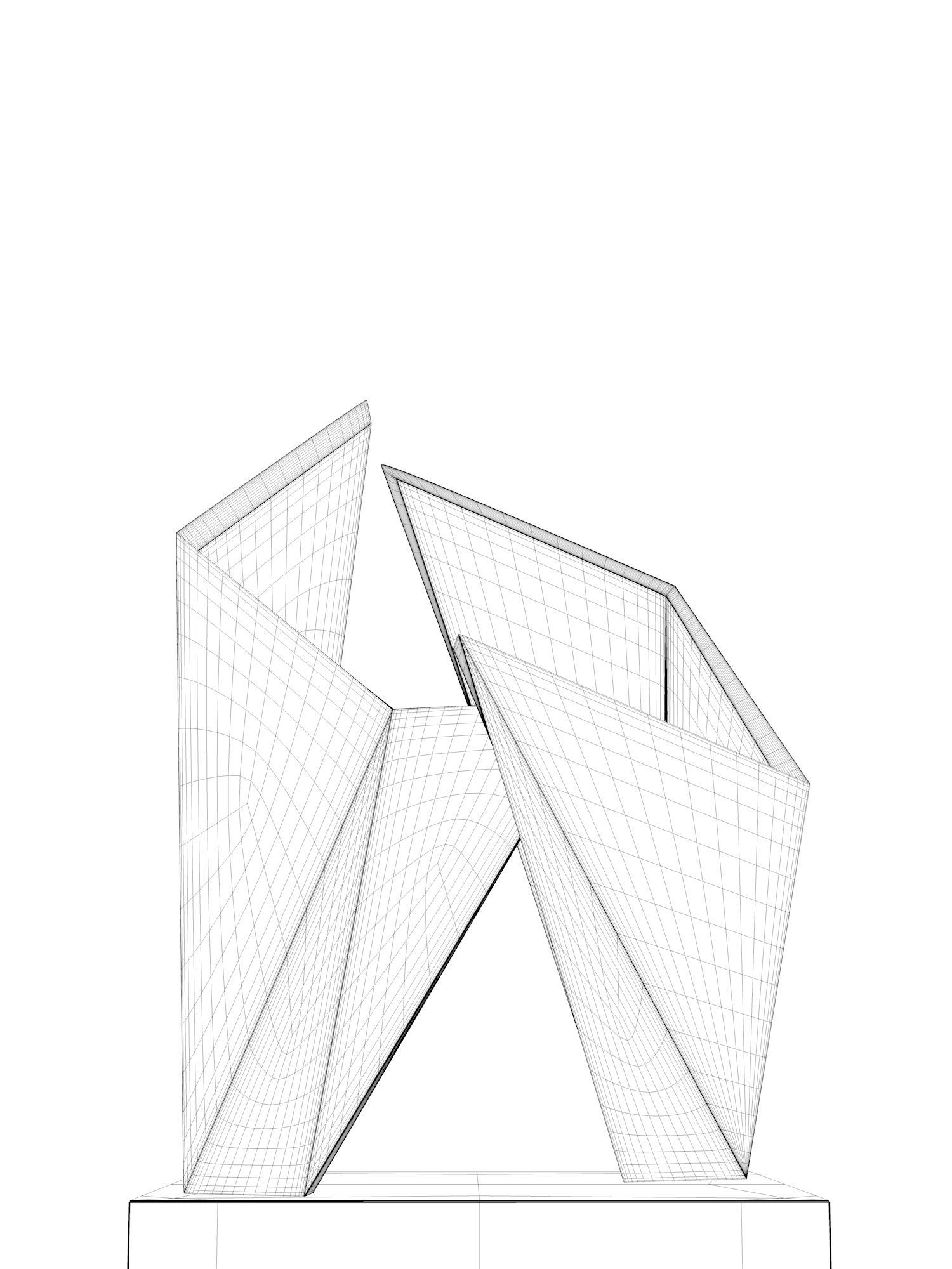 Hikari Sculpture 3D model_3