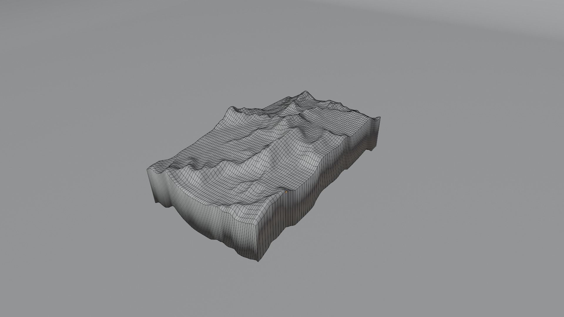 Ghent Kangri Low-poly 3D model_8