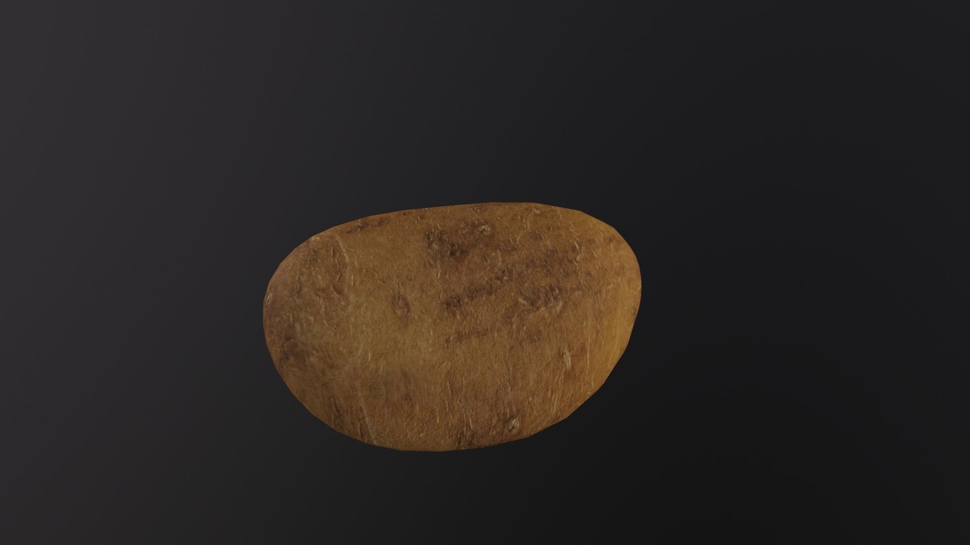 Realistic Potato 3D Model Low-poly 3D model_6