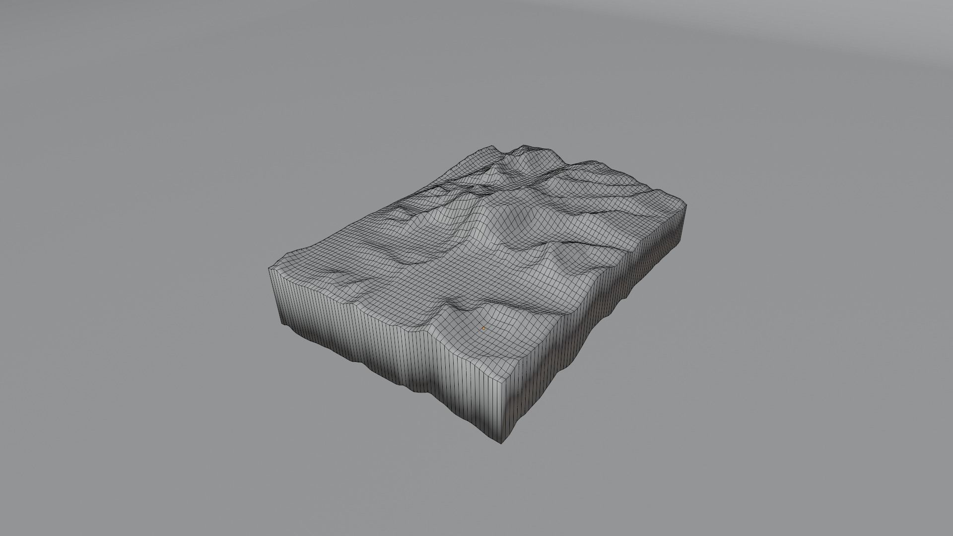 Gurla Mandhata Low-poly 3D model_8