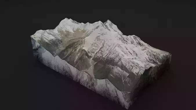 Gyala Peri  Low-poly 3D model