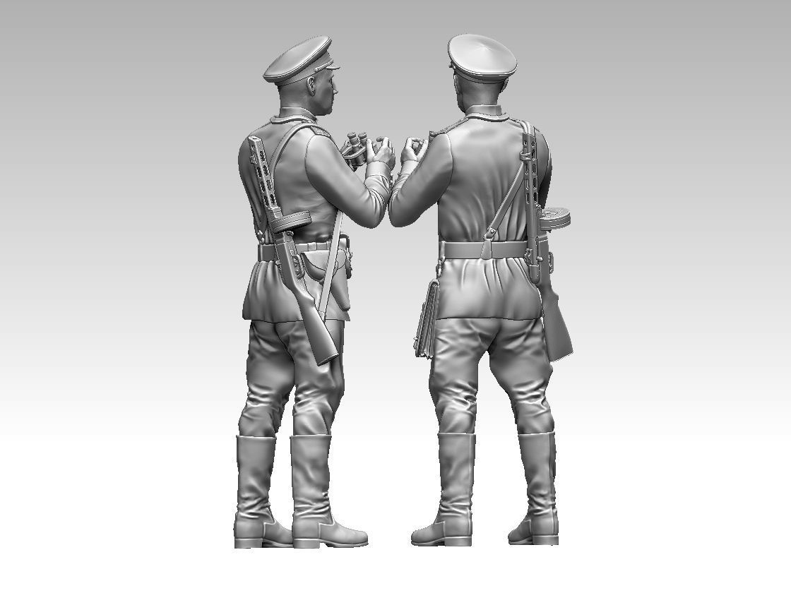 russian soldiers 3D print model_38