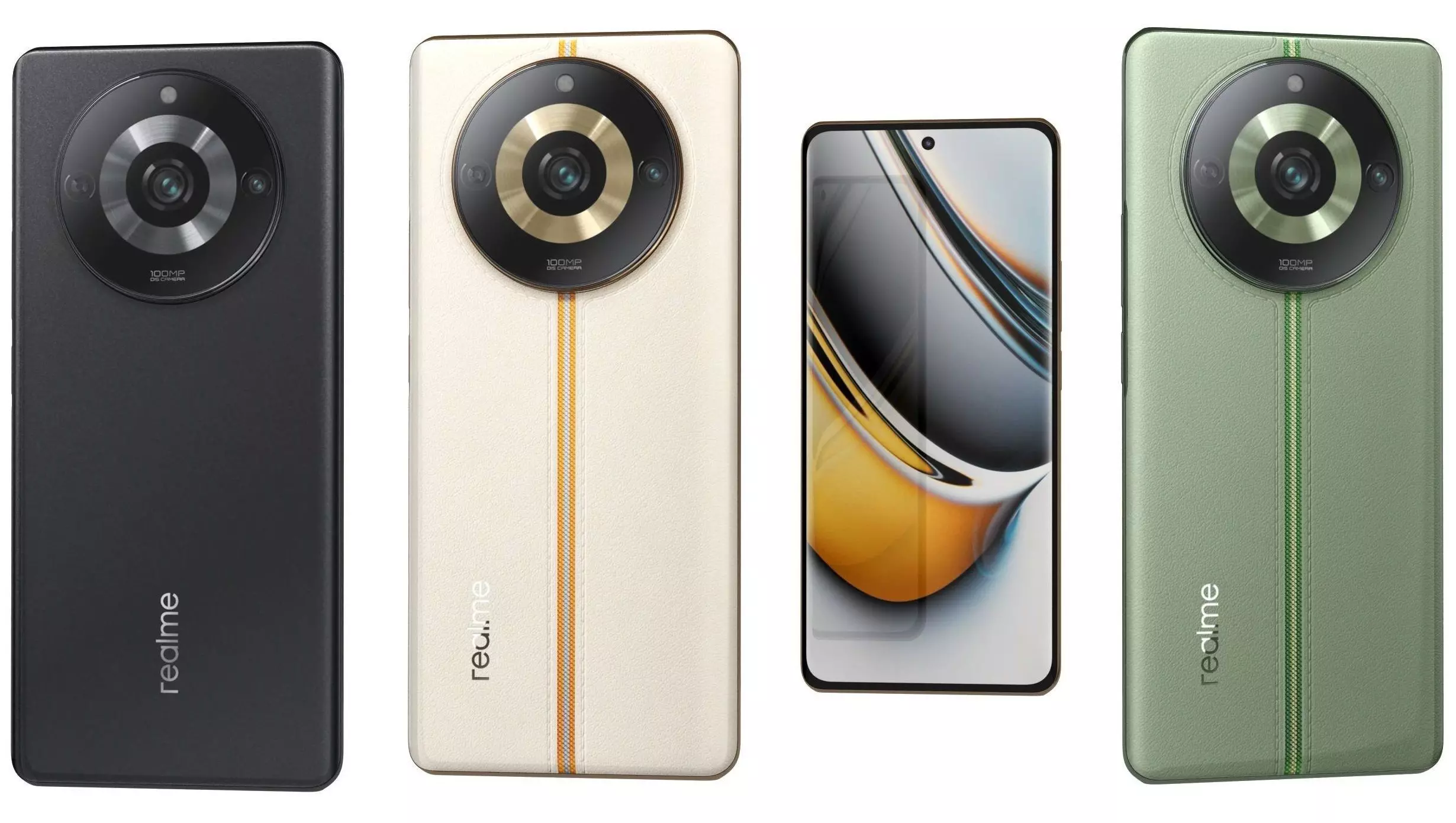 Realme 11 Pro All Colors Low-poly 3D model