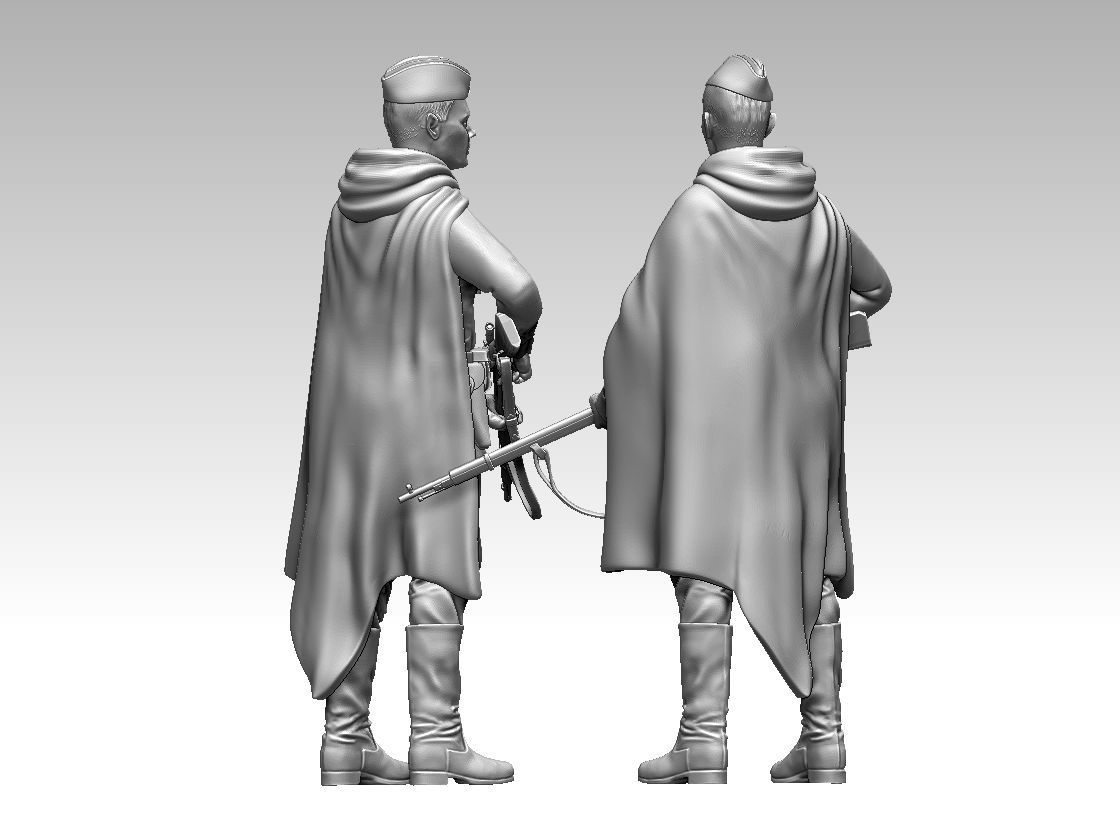 RUSSIAN SOLDIER 3D model 3D printable | CGTrader