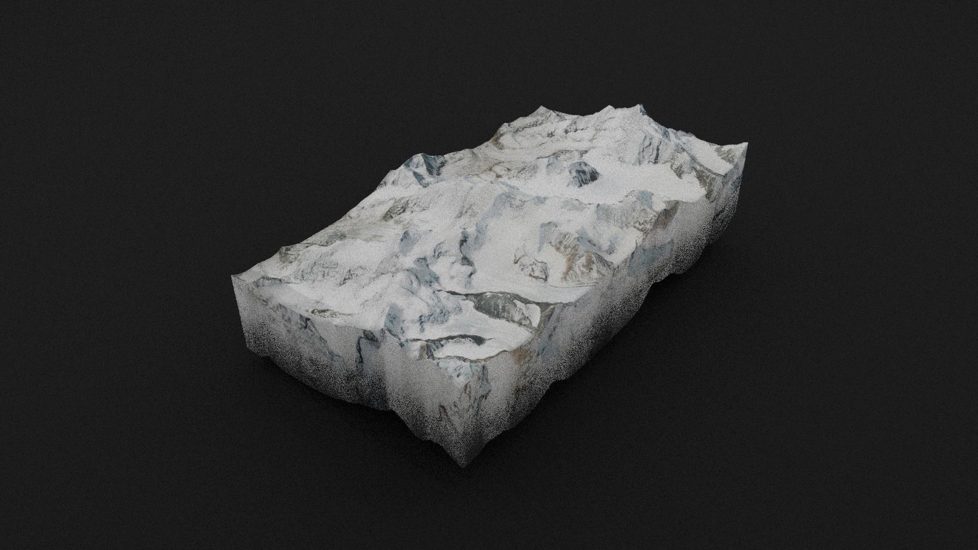 Labuche Kang Low-poly 3D model_6