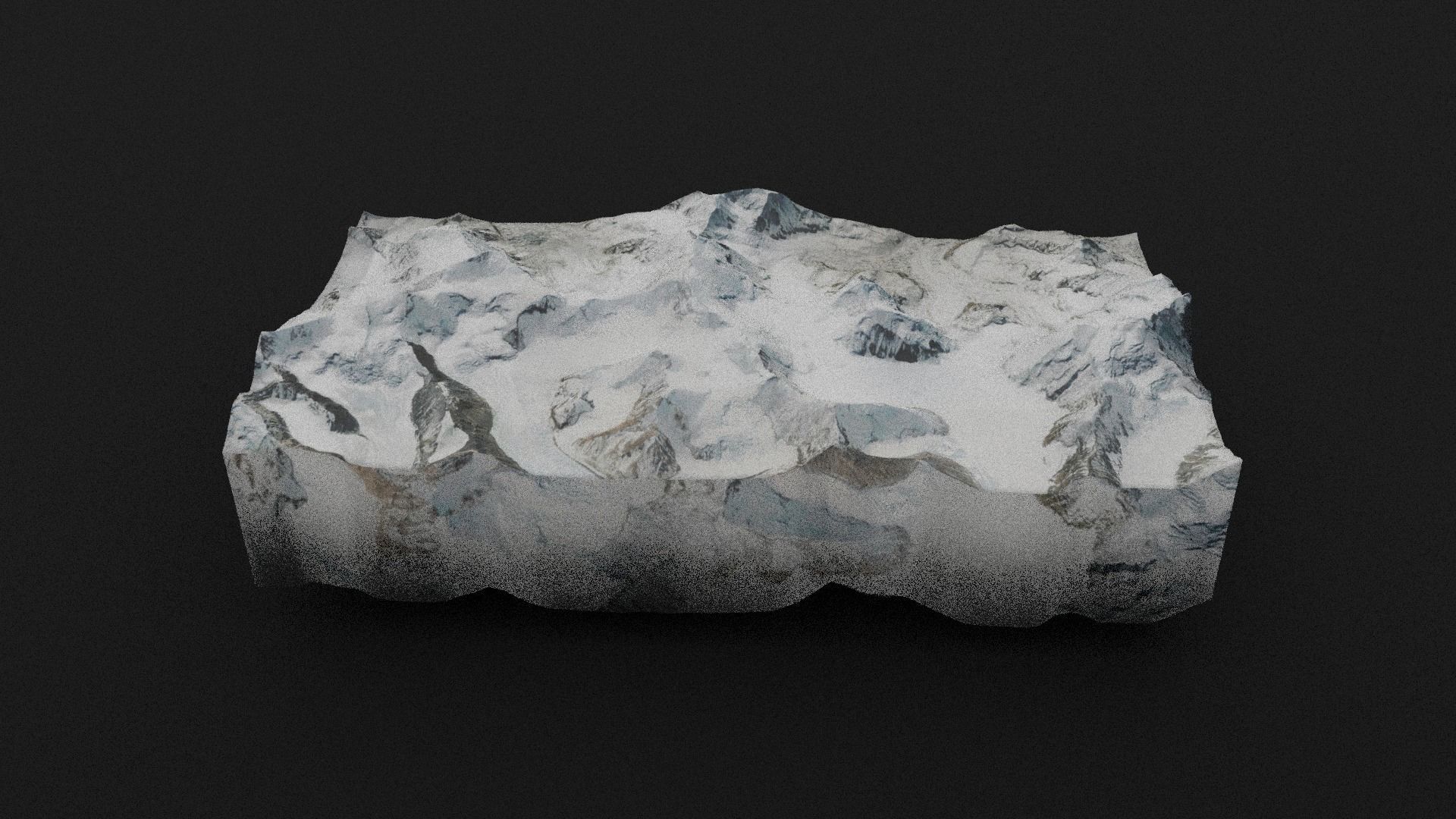 Labuche Kang Low-poly 3D model_5