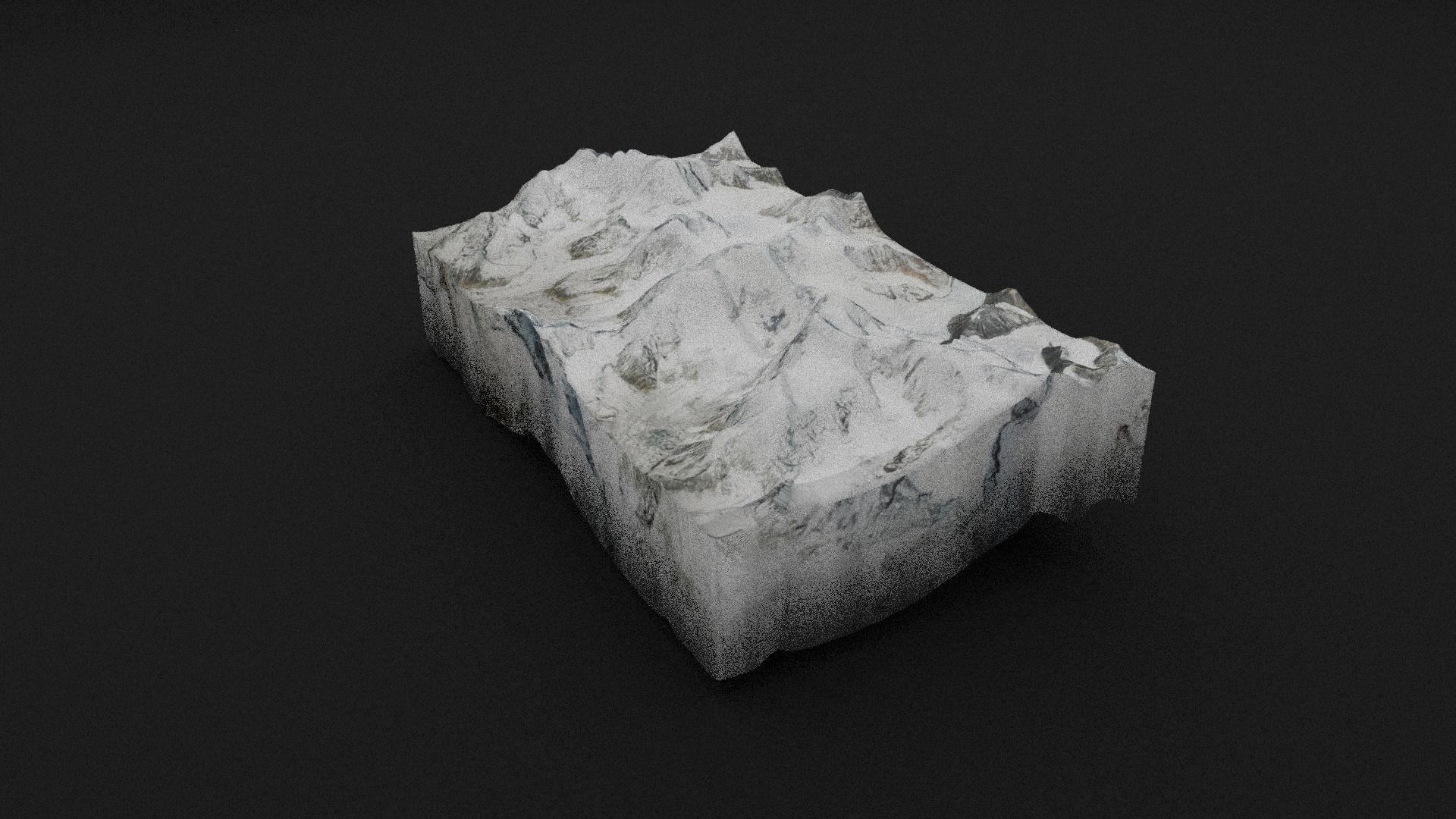 Labuche Kang Low-poly 3D model_7