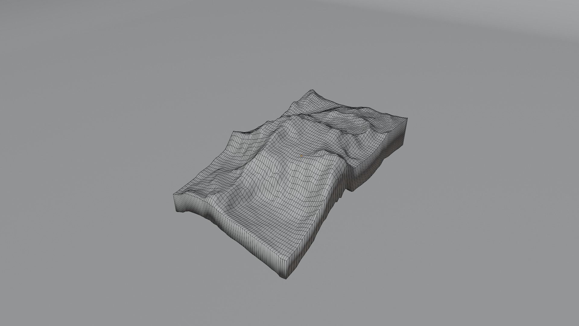 Makalu Low-poly 3D model_8