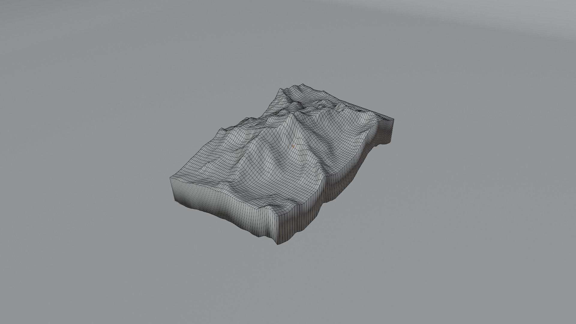 Masherbrum Low-poly 3D model_8