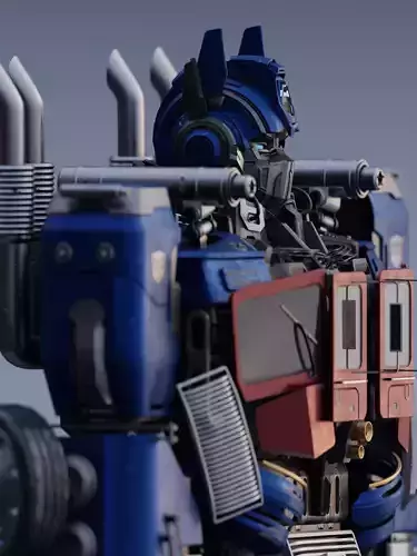 Optimus Prime-TRANSFORMERS 3D model
