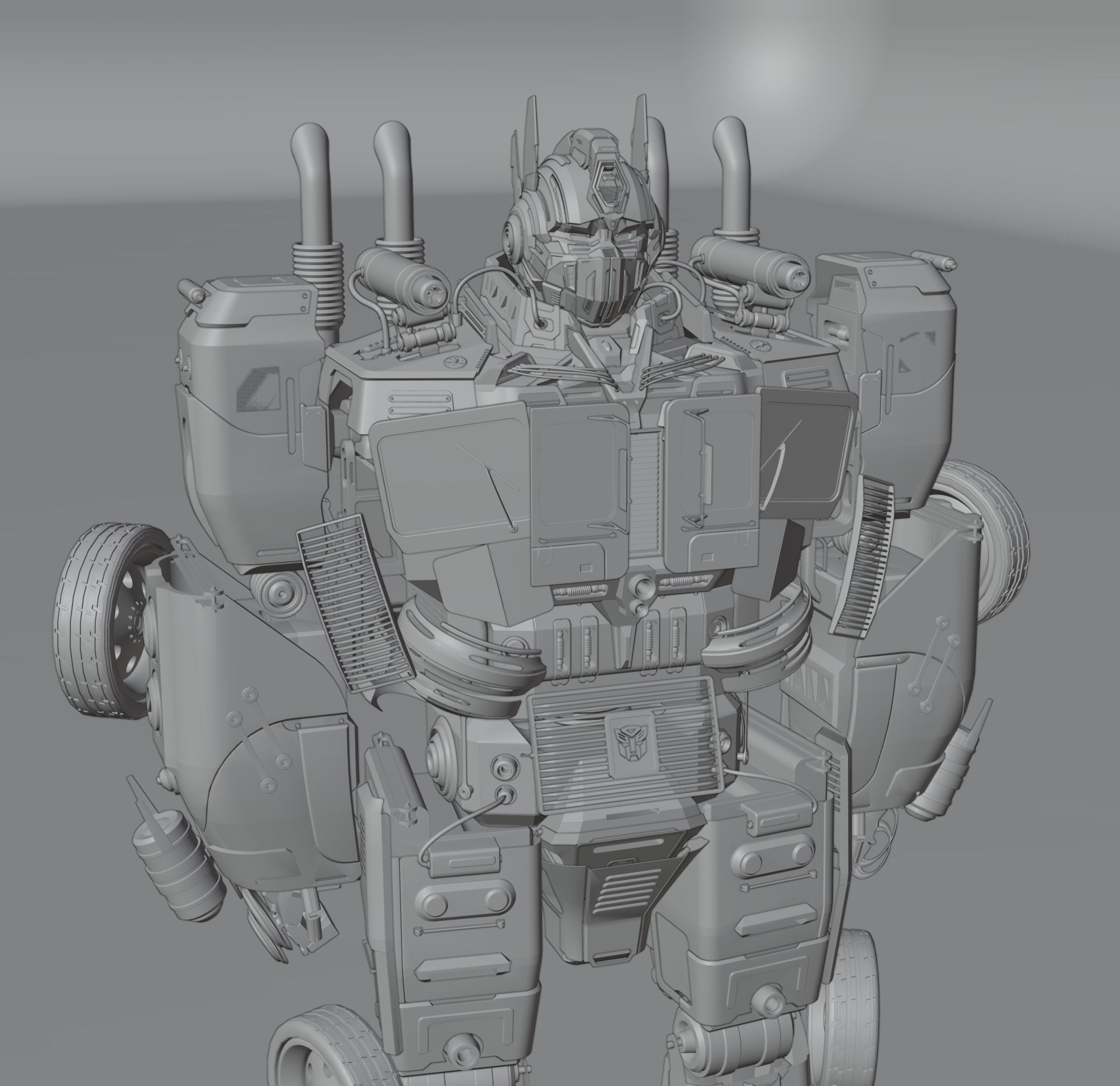 Optimus Prime-TRANSFORMERS 3D model_10