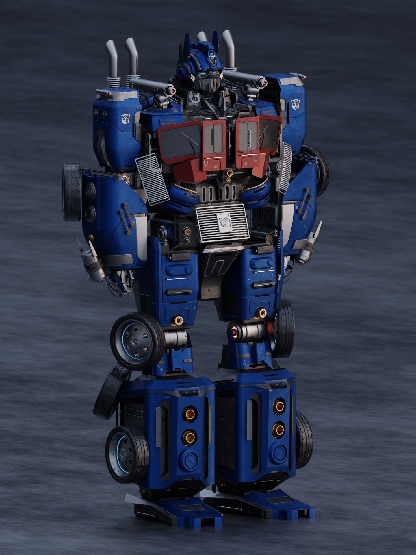 Optimus Prime-TRANSFORMERS 3D model_1