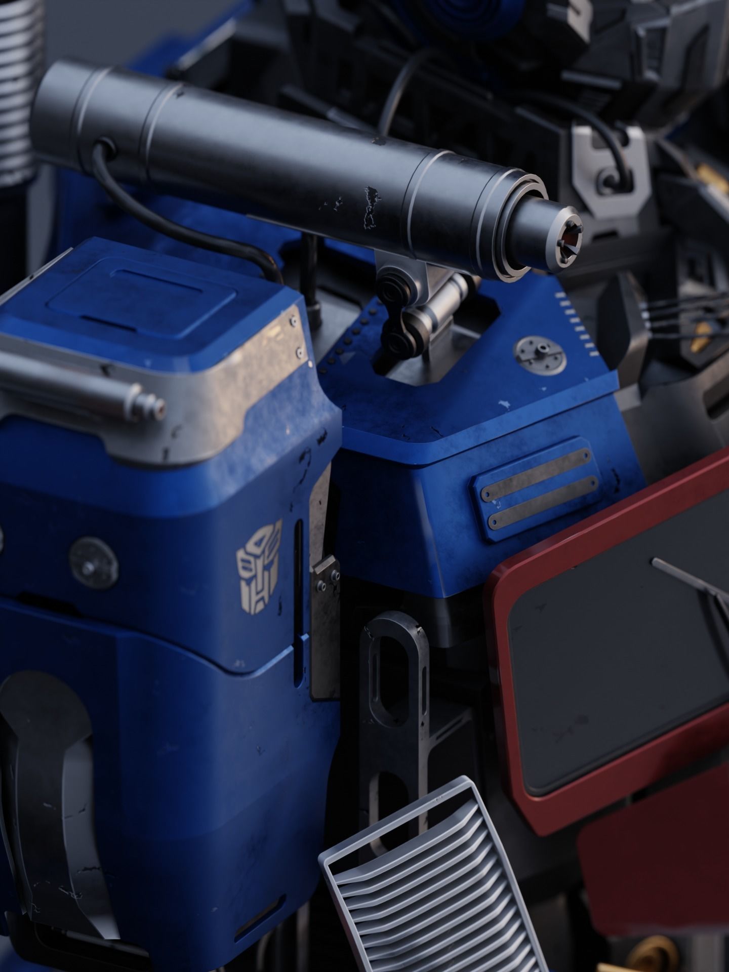 Optimus Prime-TRANSFORMERS 3D model_7