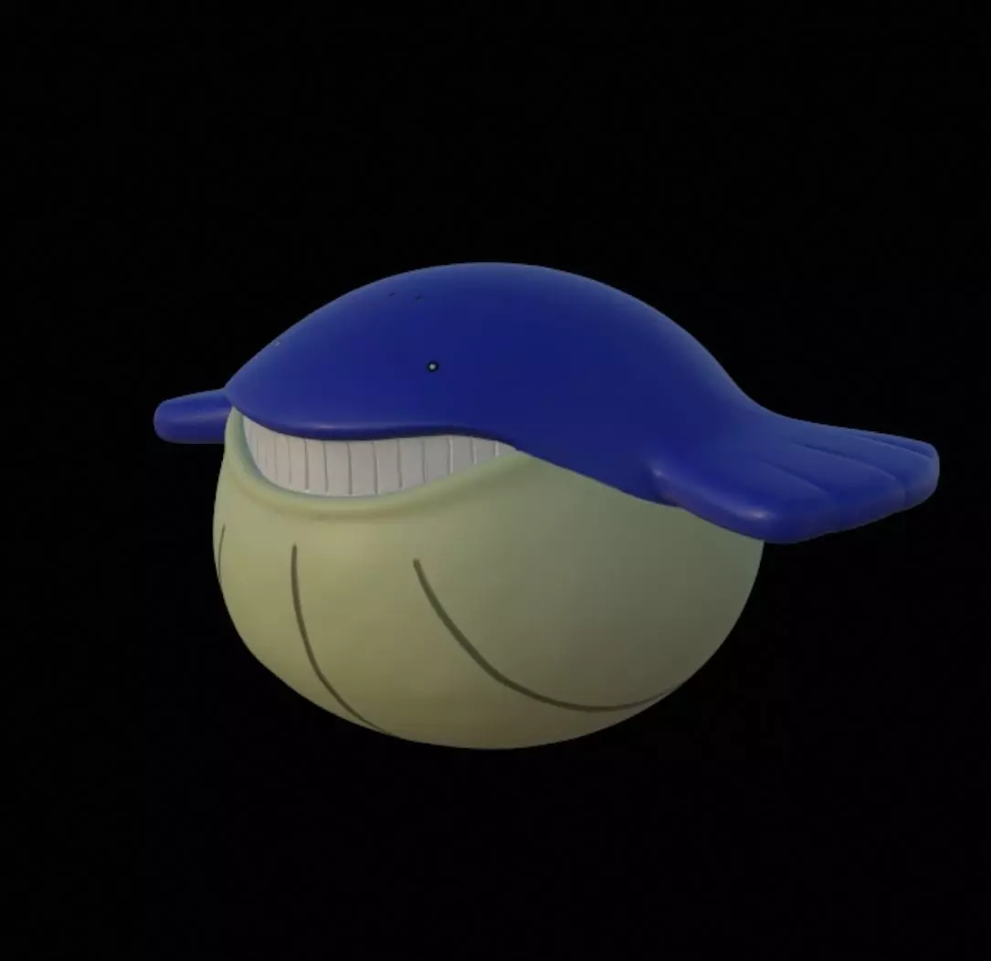 WAILMER HOERUKO POKEMON 3D print model