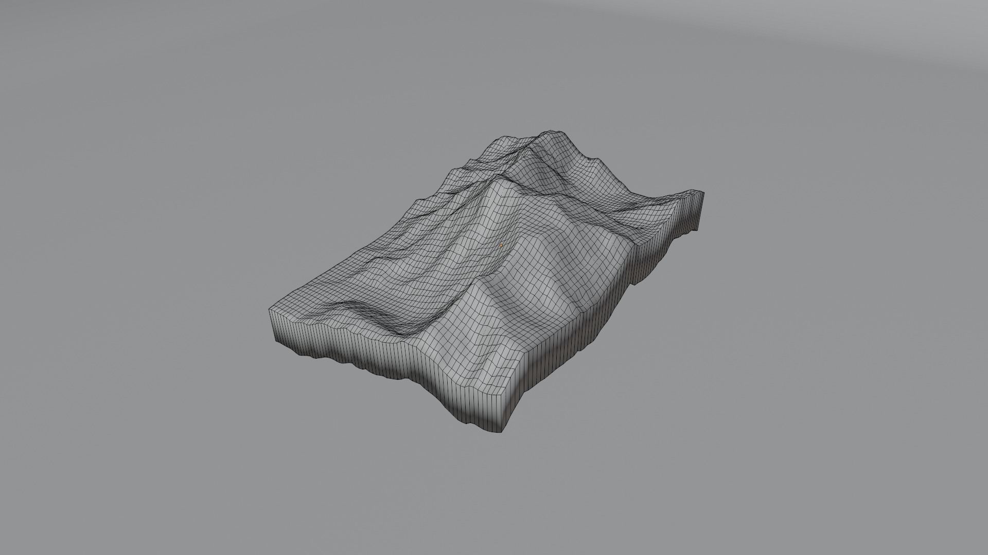 Nanga Parbat Low-poly 3D model_8