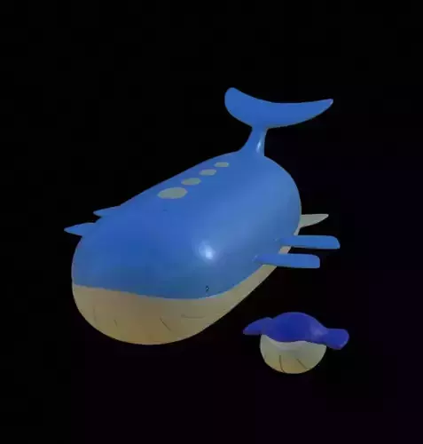 WAILMER WAILORD POKEMON 3D print model