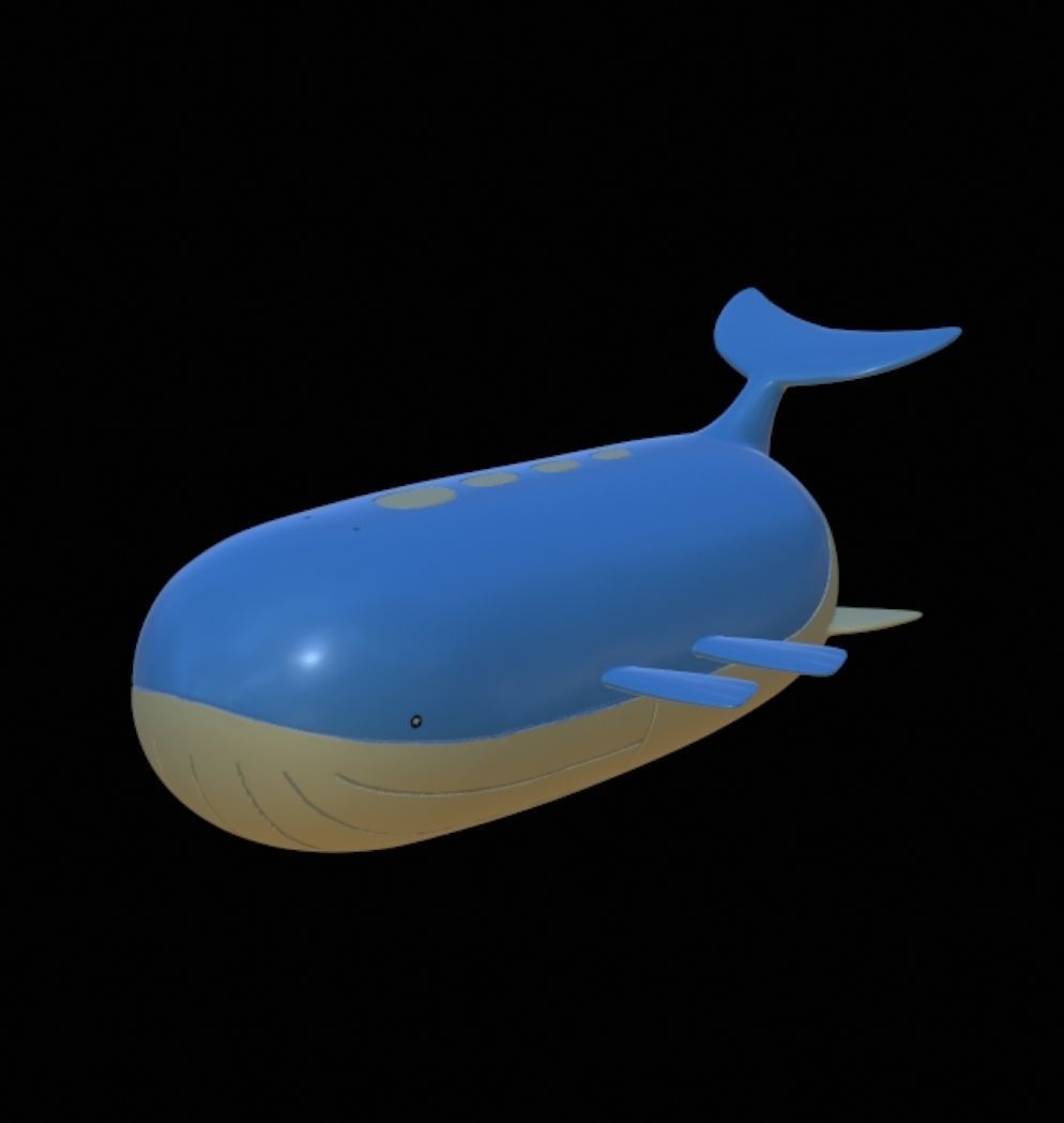 WAILMER WAILORD POKEMON 3D print model_3