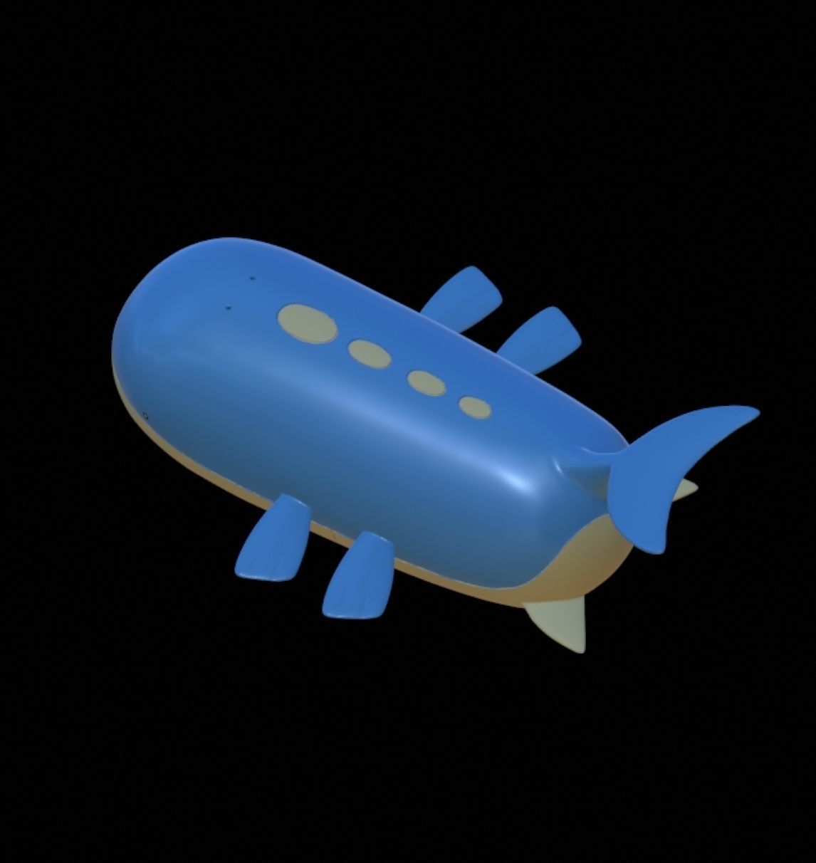 WAILMER WAILORD POKEMON 3D print model_5