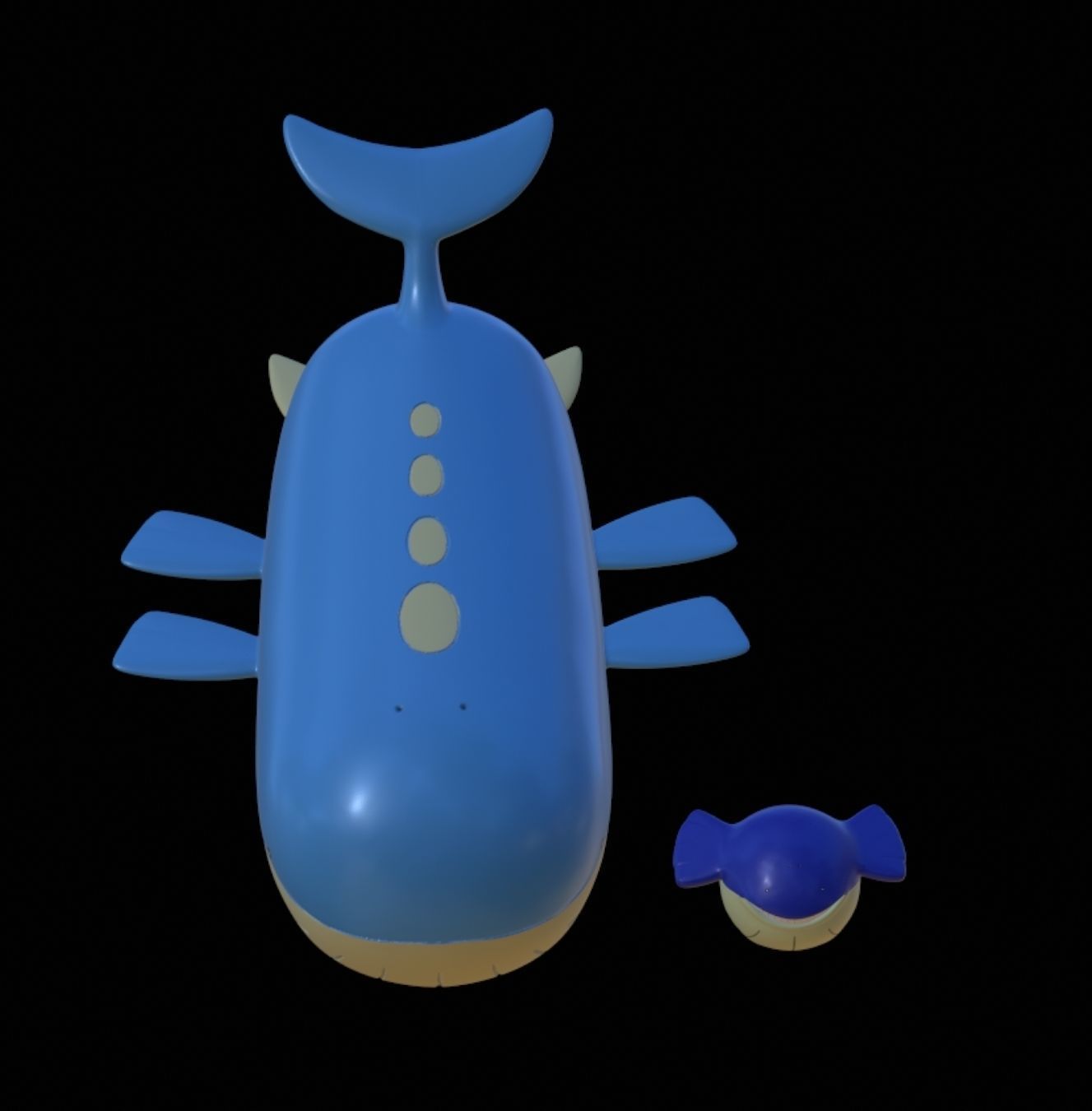 WAILMER WAILORD POKEMON 3D print model_1