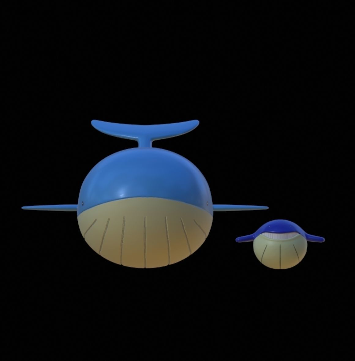 WAILMER WAILORD POKEMON 3D print model_2