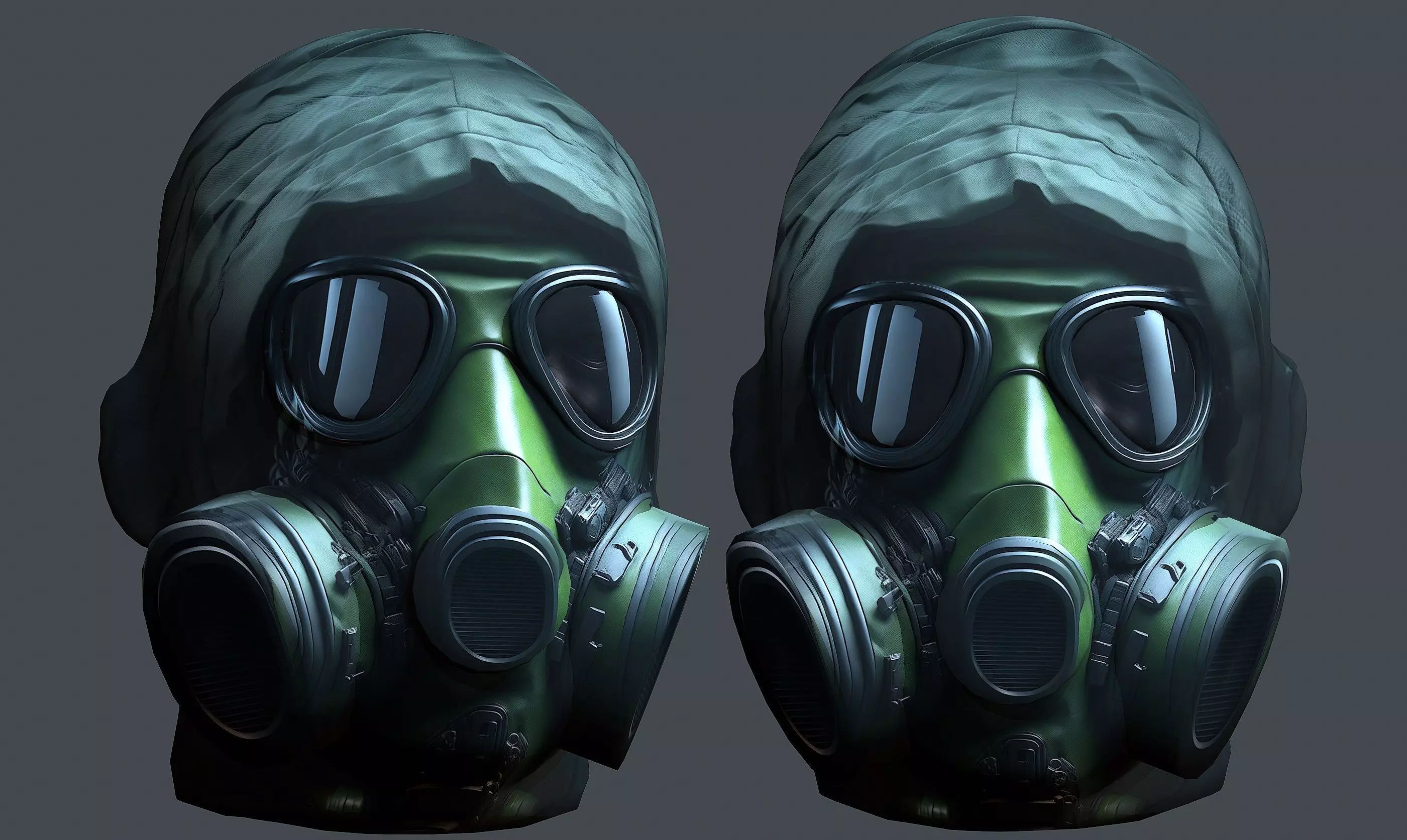 Helmet 3d model military combat Military Low-poly Low-poly 3D model_0