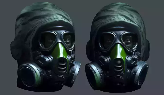 Helmet 3d model military combat Military Low-poly