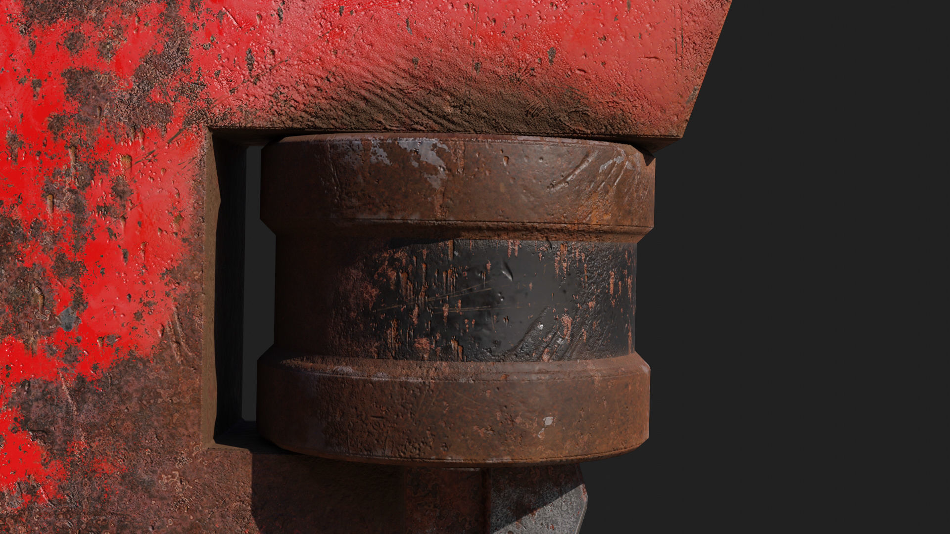 Low-Poly Pipe Wrench by Nikdox Low-poly 3D model_5