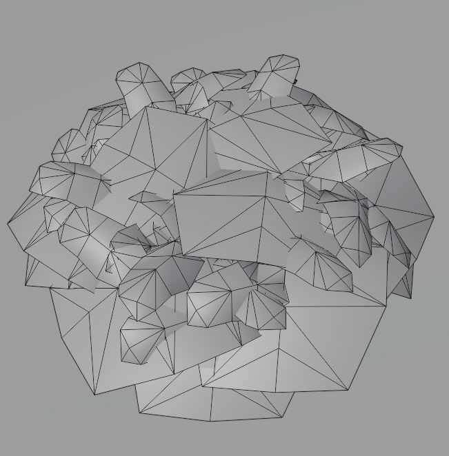 Low-Poly Rasberry Bushes and Hedges Low-poly 3D model_10