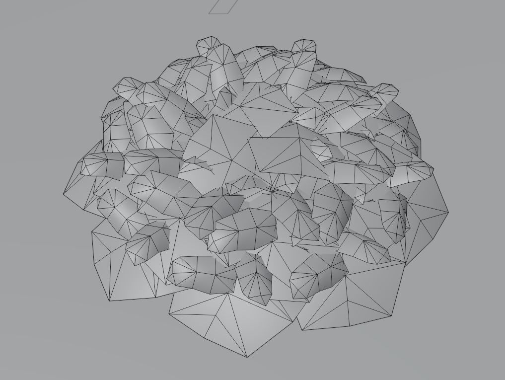 Low-Poly Rasberry Bushes and Hedges Low-poly 3D model_11
