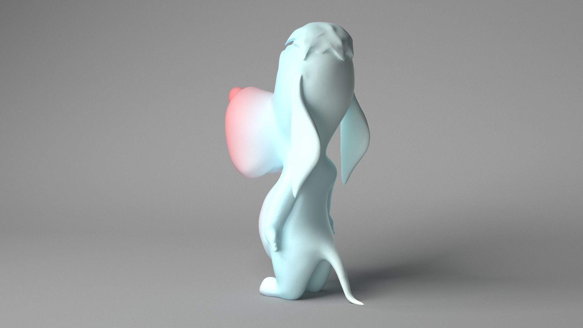 Droopy 3D print model_2