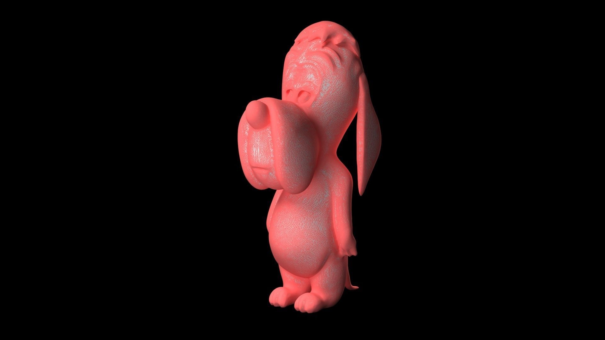 Droopy 3D print model_5
