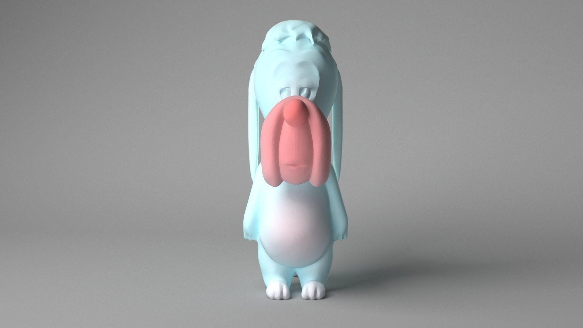 Droopy 3D print model_4