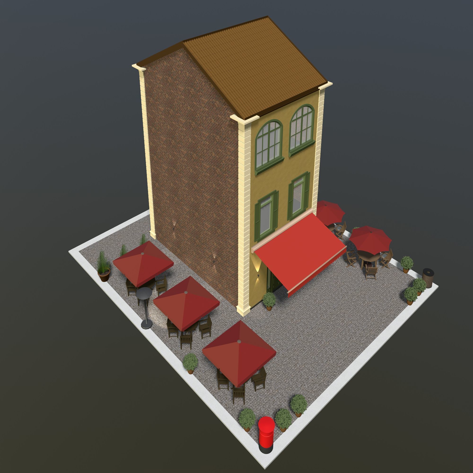 Retro cafe 2023-0006 3D model_3